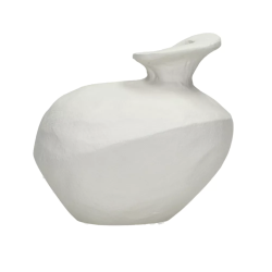 Vase en aluminium - Blanc