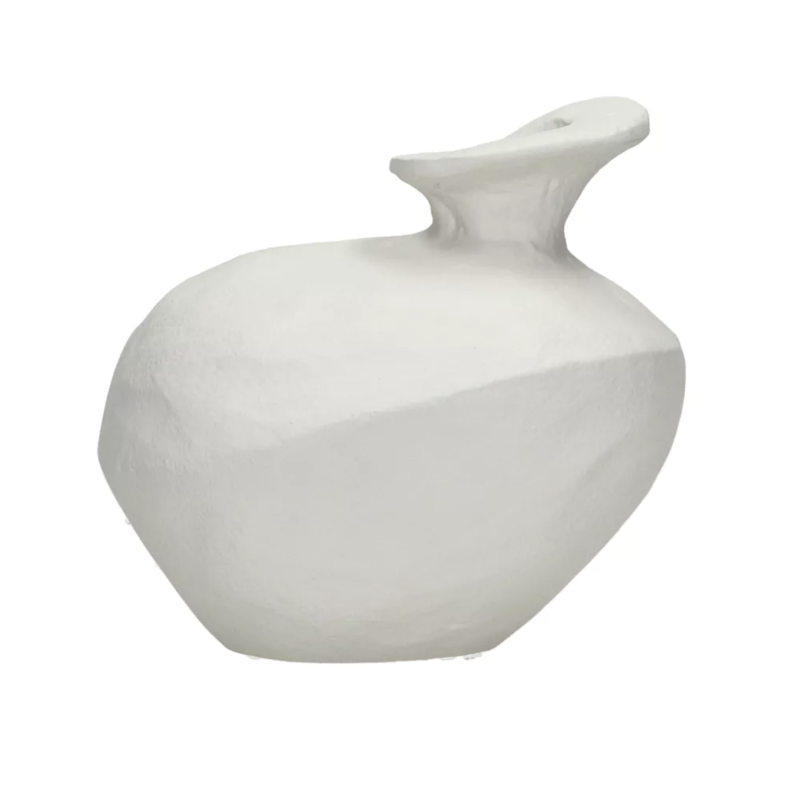 Vase en aluminium - Blanc