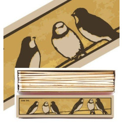 Large matchbox - Birds
