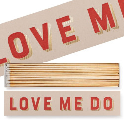 Large matchbox - Love me do