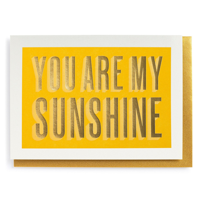 Carte postale - You are my sunshine