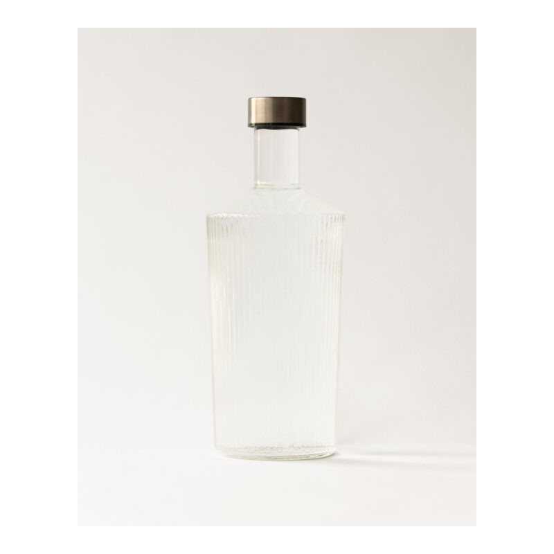 Blown glass bottle - Transparent