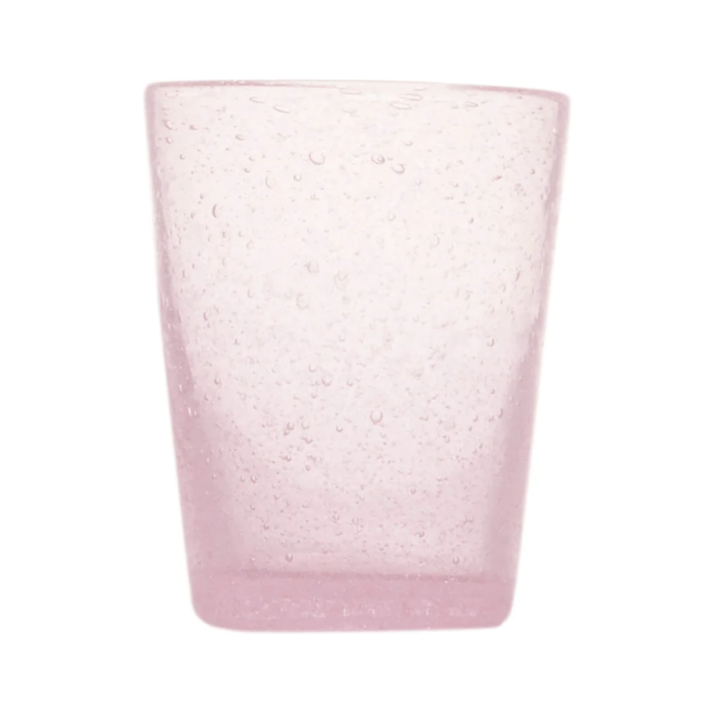 Glass - Pink, set of 6