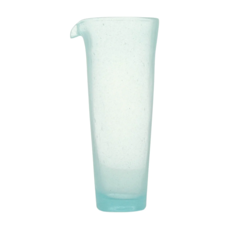 Glass jug - Sky blue