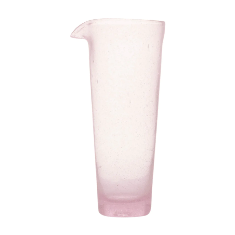 Glass jug - Pink