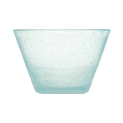 Glass dish - Sky blue, set...