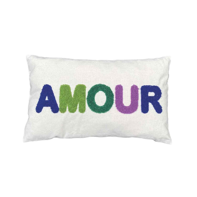 Coussin Amour - Vert