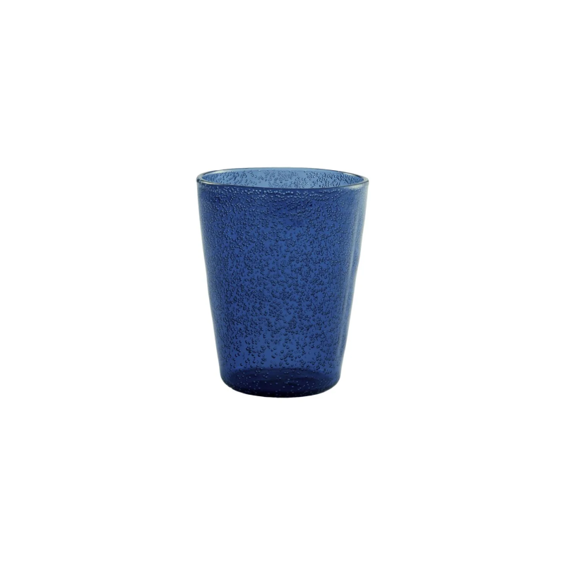 Synthetic glass - Dark blue, set of 6