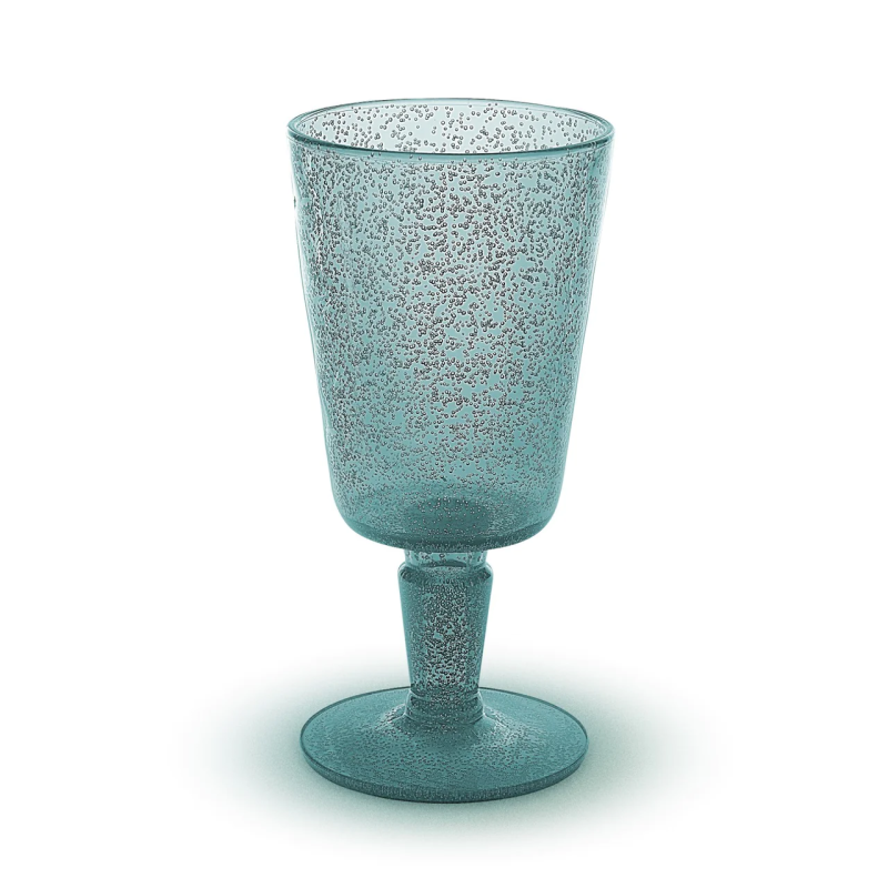 Synthetic glass stemware - Celadon, set of 6