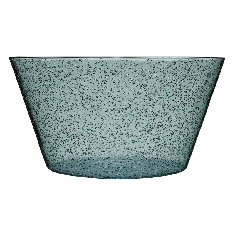 Synthetic glass salad bowl - Celadon, set of 6