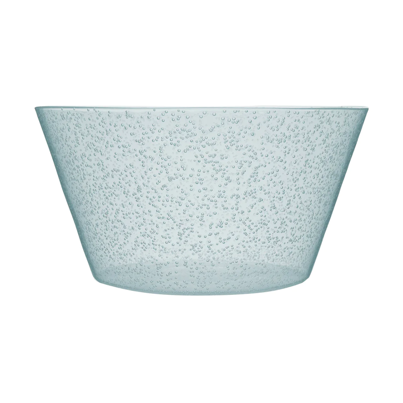 Synthetic glass salad bowl - Sky blue, set of 6