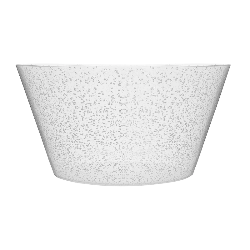 Synthetic glass salad bowl - Transparent