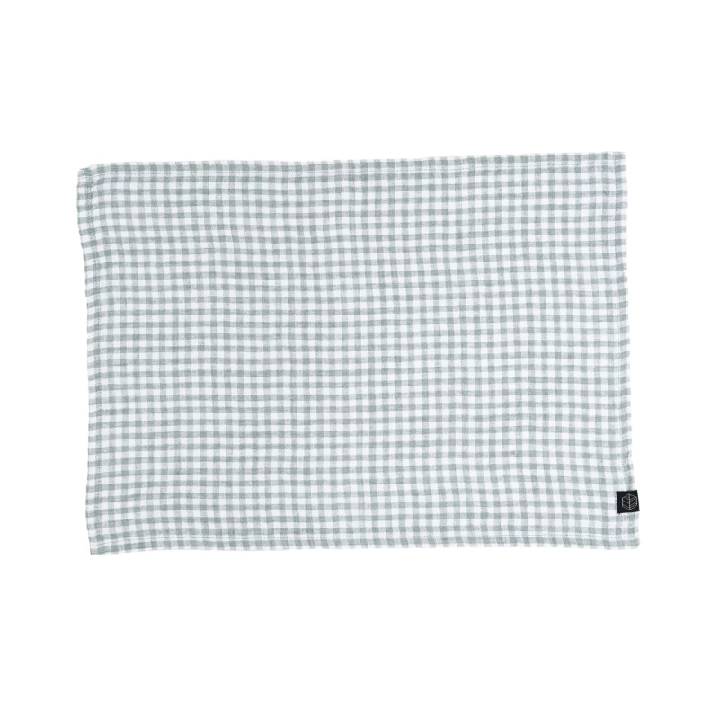 Piana linen tablecloth & napkins - Sage