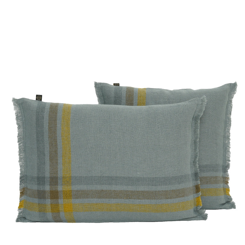Malibu linen cushion - Sage