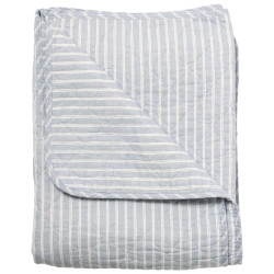 Bedspread - Blue and white...