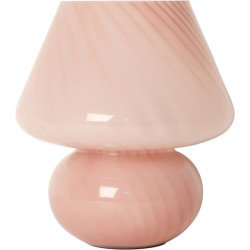 Mini glass lamp - Pink