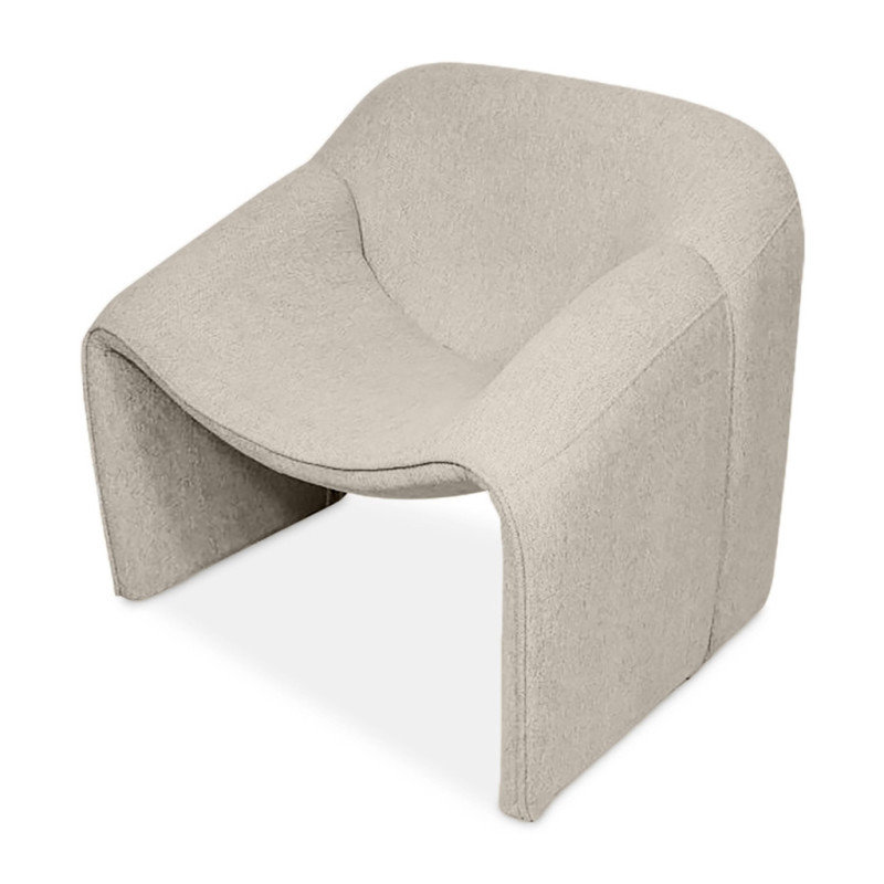Designer armchair - Beige