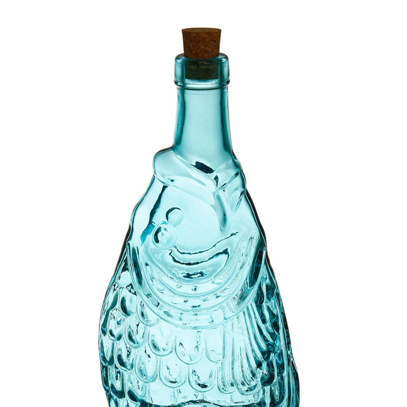 Fish bottle - Turquoise