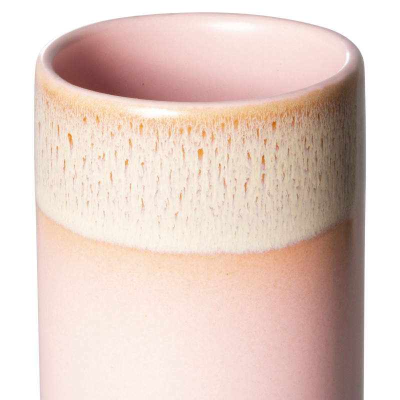Ceramic vase - Rose poudré