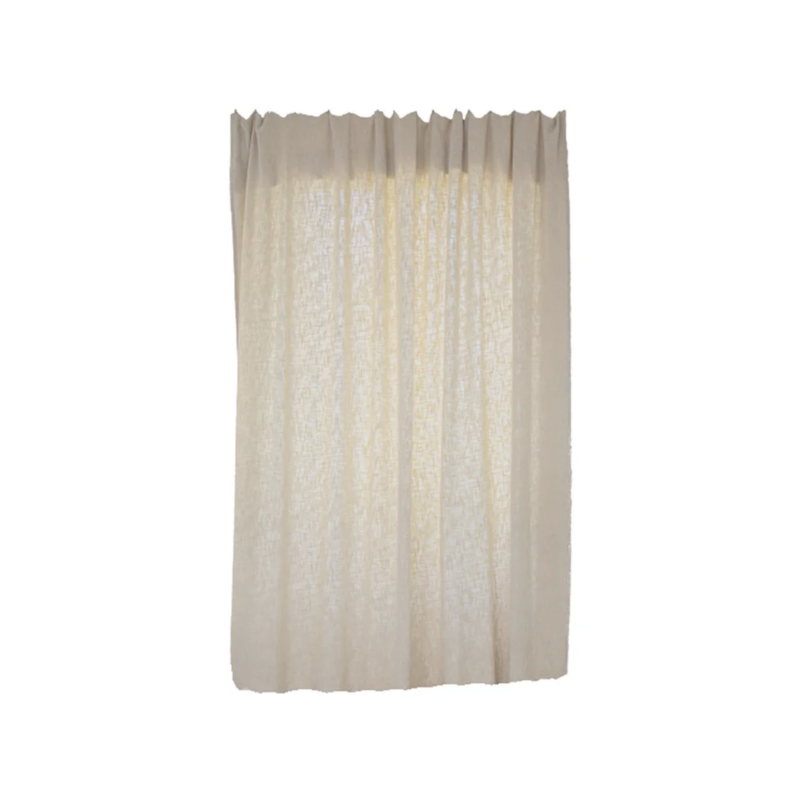 Cotton curtain 180x250 - Ecru
