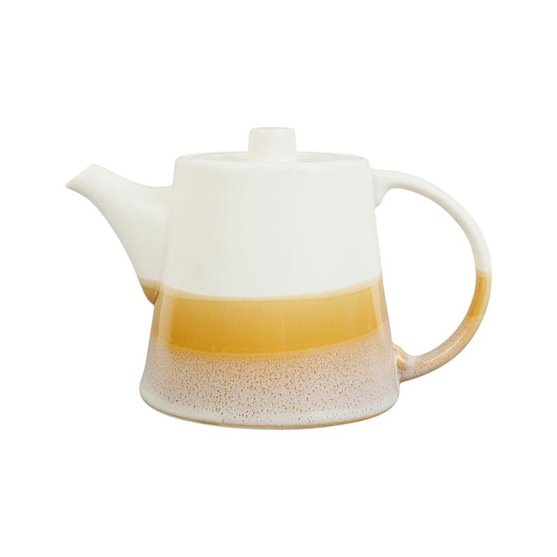 Tye & dye yellow teapot 1.1L