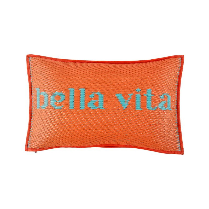 Coral outdoor cushion
