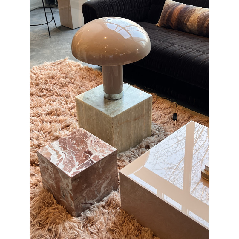 Onyx marble coffee table