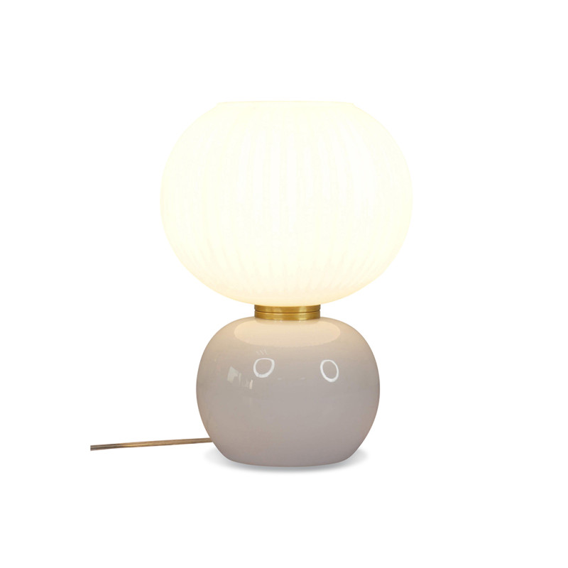 Glass ball lamp - White