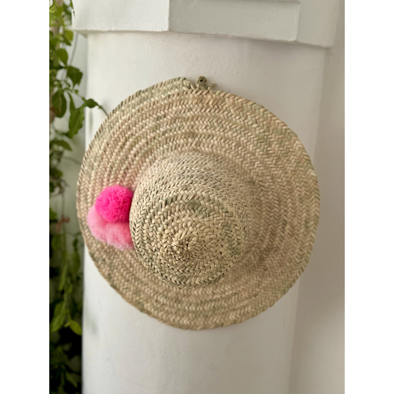 Pompom hat - Pink