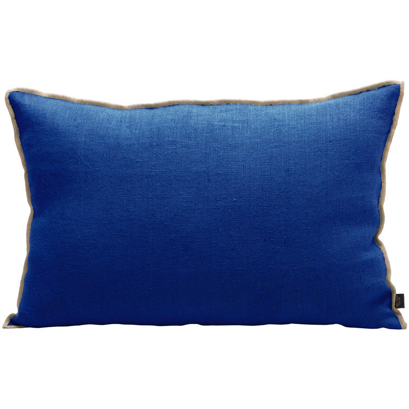 Linen cushion with linen stitching - Gitane